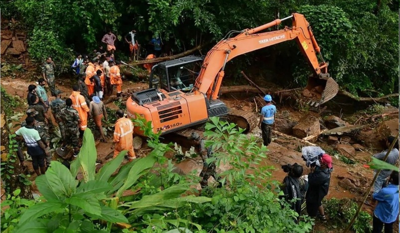 Flash floods and landslides kill 14 in India Kerala state